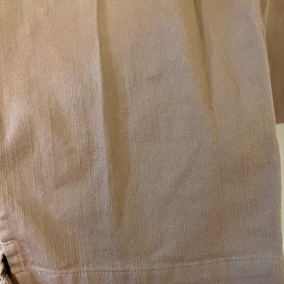 Southern Lady Taupe Elastic Waist Cropped Pants Size 12 - Picture 5 of 10